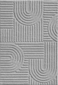 Ayyildiz, Behúň Art 1121 Silver, 80x250, šedá, obývacia izba