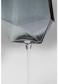 Diamond Smoke pohár na víno sivý