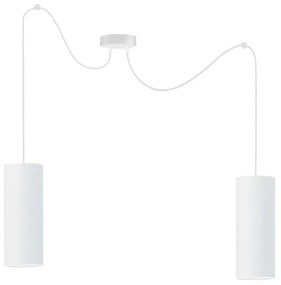 Belis Luster na lanku ZIK 2xE27/40W/230V pavúk biela BE0412