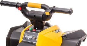 LEAN CARS HL568 Nabíjateľná štvorica žltá