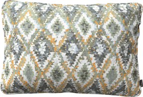 Gabika so šnúrkou, obliečka 60x40cm farba produktu modrá látka zapletaná, vzorované