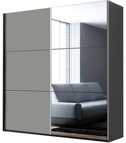 Skriňa Vigo 200 platinum / zrkadlo