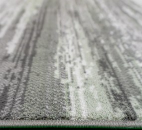Koberec Accra 6505 Grey Green – zelený vzorovaný obdĺžnik Rozmer: 60x100 cm