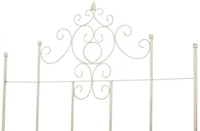 2x Mriežka na popínavé rastliny Paula - 180 x 85,5 cm - Krémová antik