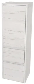 Mereo, Mereo Opto kúpeľňová skrinka vysoká 125 cm, pravé otváranie, Multidecor, Pino Aurélio, MER-CN995PPINO