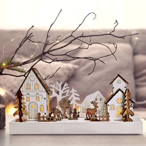 Solight 1V256 - LED Vianočná dekorácia LED/2xAA teplá biela