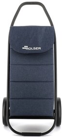 Nákupná taška na kolieskach 53 l Com Tweed Polar Black Tube – Rolser