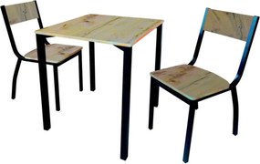 Jedálenský set (3 diely) Westham, dub artisan