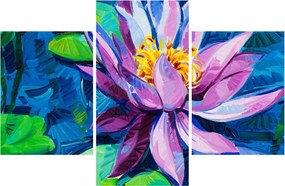 Obraz lekna na vode (90x60 cm)