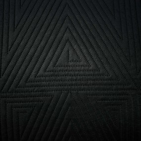 Prehoz na posteľ TRIO čierny Rozmer: 75x150 cm