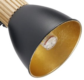 Brilagi - Nástenné bodové svietidlo ODENSE 1xE14/10W/230V kaučukovník/čierna