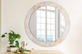 Okrúhle ozdobné zrkadlo Ošúchaný mozaik fi 70 cm