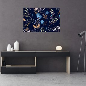 Obraz - Jesenné kvety (90x60 cm)