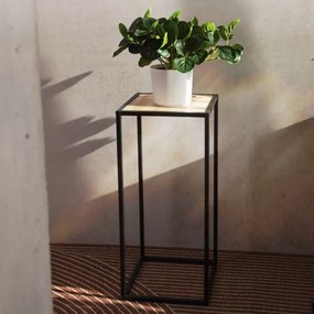 Stojan na kvety ROH čierny 876702