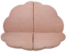 Ružová detská hracia podložka 160x160 cm – Meowbaby