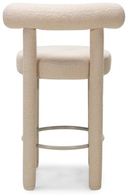 Barová židle Pedro bouclé ecru