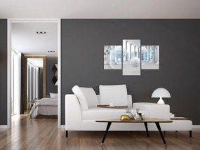 Abstraktný obraz v antickom štýle (90x60 cm)