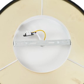 Moderné stropné svietidlo čierne zamatové vrátane LED 3-stupňové stmievateľné - Bredow