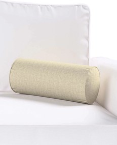 Jednoduchý valcový vankúš farba produktu béžová látka zapletaná