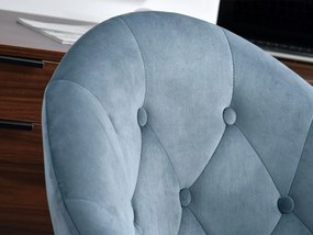 Kreslo Lush 4 (modrá + čierna). Akcia -18%. Vlastná spoľahlivá doprava až k Vám domov. 1110252