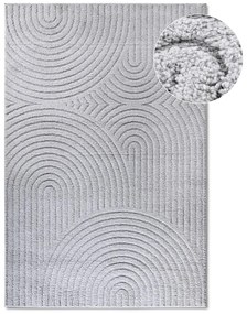 Svetlosivý koberec 120x170 cm Panglao New York Light Grey – Elle Decoration