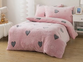 XPOSE® Mikroplyšové obliečky LOVE Exclusive (svietiaci efekt)