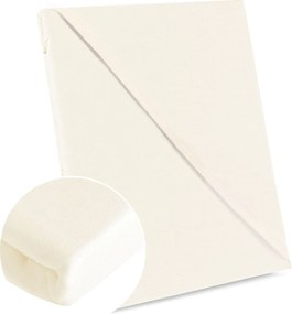 BAVLNENÉ PRESTIERADLO 205X220 CM KRÉMOVÉ