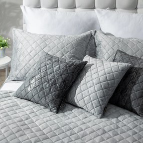 DEKORAČNÁ OBLIEČKA NA VANKÚŠ BLINK 43 45X45 CM STRIEBORNÁ