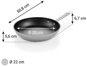 Tescoma Panvica GrandCHEF+ pr. 28 cm, pr. 28 cm