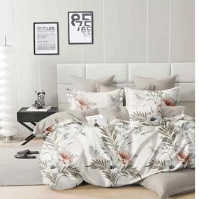 3 dielne Mikroplyšové obliečky Leila 200x140cm+90x70cm TiaHome