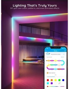 Govee - Wi-Fi RGBIC PRO Smart LED pásik 10m