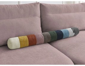 Svetloružová rohová pohovka Aden – Bobochic Paris