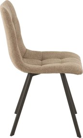 Béžová jedálenská stolička Chair Babette Beige - 55*47*82cm
