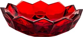 KRIŠTÁĽOVÁ MISKA BOHEMIA LUNAR RED 330MM