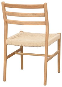 Jedálenská stolička v prírodnej farbe v súprave 2 ks Harlan – Rowico