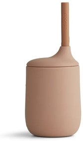 Liewood Pohárik s viečkom a slamkou Ellis 230ml: Dark rose - Terracotta mix