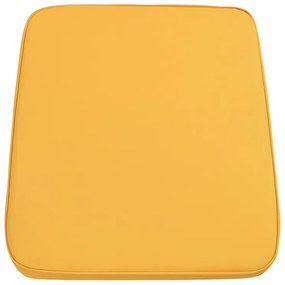 Vonkajší vankúš na stoličku VIREON 44x45 cm, horčicový