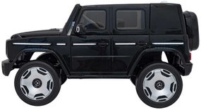 Detské autíčko s elektrickým pohonom 4x4 Mercedes Benz EQG - čierne