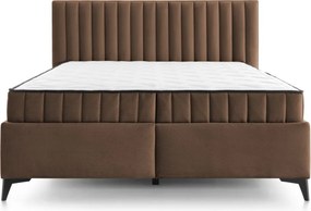 Posteľ Joy 180x200 cm, whisky hnedá látka