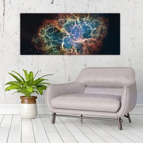 Obraz - Krabie hmlovina (120x50 cm)