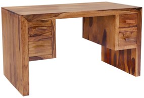 furniture-nabytek.cz - Písací stôl z masívneho dreva palisander 130x76x70