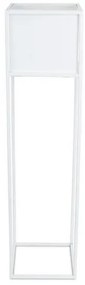 Stojan na kvety 90x24 cm biela