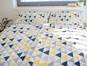 Polášek Bavlnené obliečky LENKA - Béžová | 140 x 200 cm / 70 x 90 cm