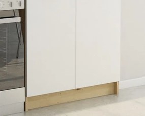 Kuchynský  blok Irma, dub artisan/biela