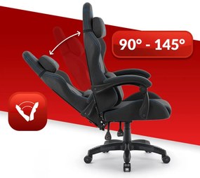 Ergonomické látkové herné kreslo HC-1014 zelená