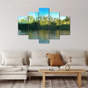 Obraz - jazero (150x105 cm)