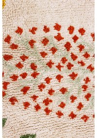 Prateľný ručne tkaný bavlnený detský koberec 170x240 cm Botanic Plants – Lorena Canals