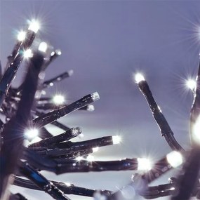 Solight 1V11-W Vianočná LED reťaz s diaľkovým ovládaním Cluster 576 LED, studená biela, 5 m