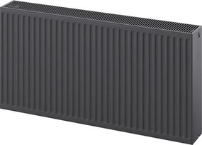 Mexen, panelový radiátor Mexen C33 400 x 600 mm, bočné pripojenie, 1013 W, antracit - W433-040-060-66