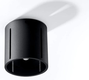 Stropné svietidlo Inez, 1x čierne kovové tienidlo